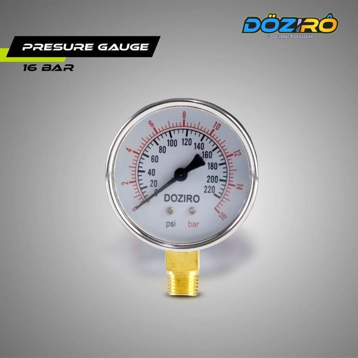 Promo Pressure Gauge Ukuran Angin Kompresor manometer meteran angin
