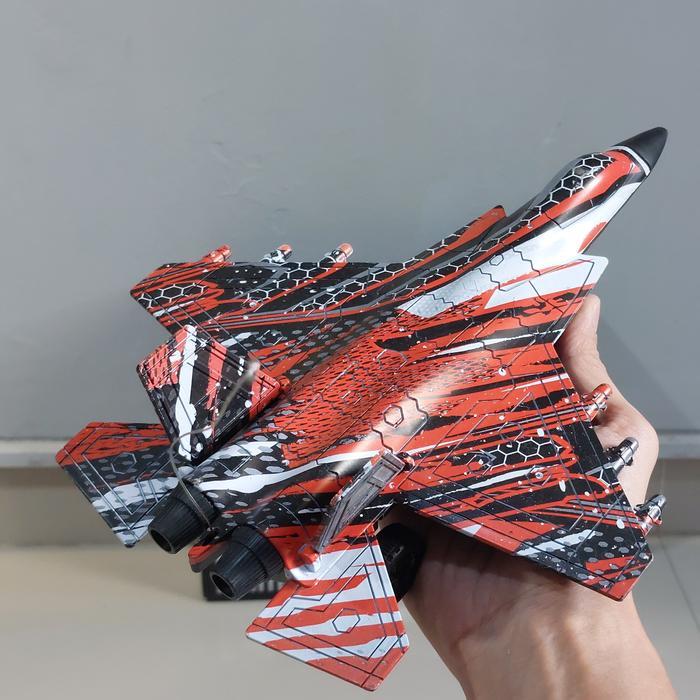 MAINAN RC PESAWAT JET TEMPUR ARMY REMOTE CONTROL