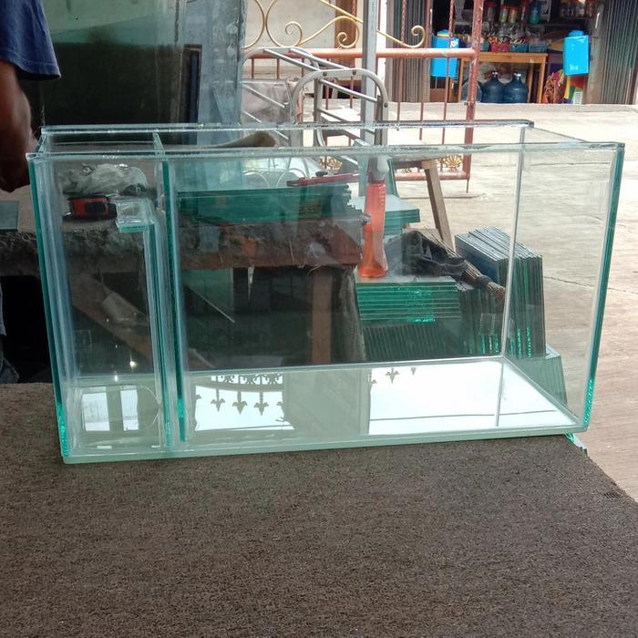 Akuarium 60x30x35 filter samping