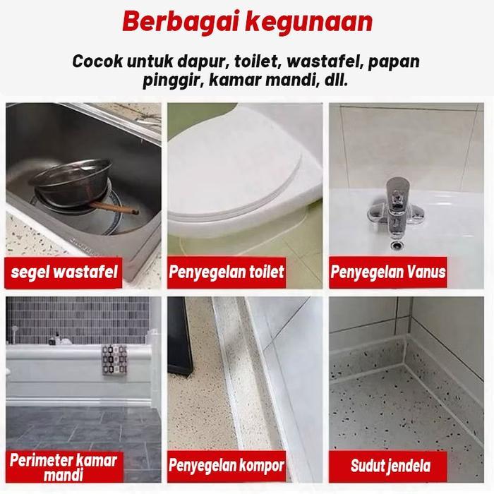LEM SEALANT 220ML NAT KERAMIK KAMAR MANDI LEM KERAMIK SUPER KUAT SEALENT ANTI BOCOR PENGISI NAT