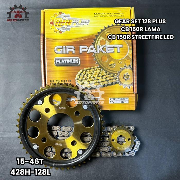 GEAR GIR SET GIR PAKET CB 150R STREETFIRE LED CB150R LAMA CB VERZA MOTOR GOLD MOTORCYCLE RACING