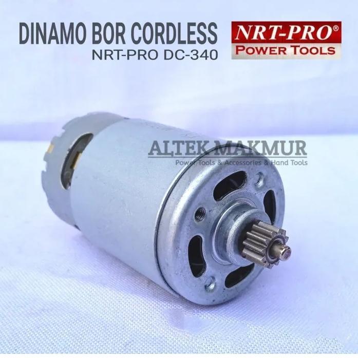 NRT-PRO DC340 21V Motor Dinamo Bor Cordless Drill Baterai DC 340 21 V
