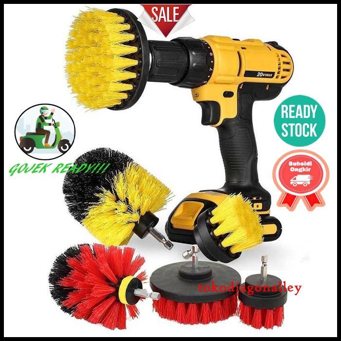 Kepala Sikat Bor Pembersih Elektrik Power Cleaning Head