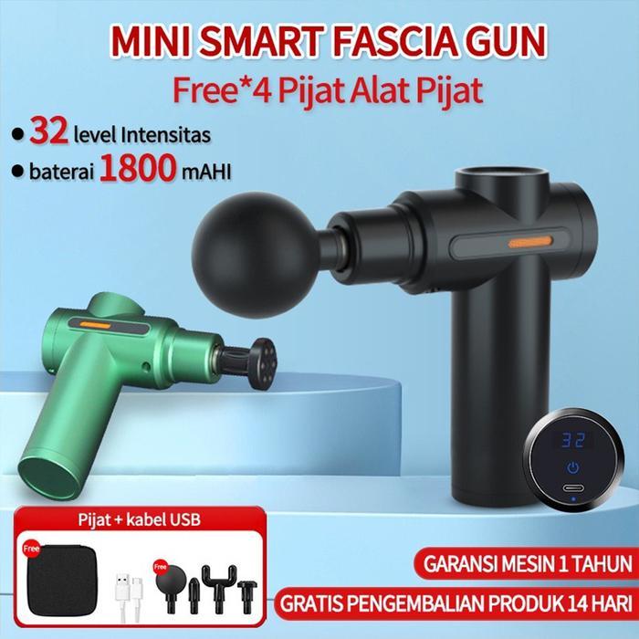 Mini Alat Fasia Multifungsi Alat Pijat Pintar Alat Pijat Listrik Otot 4 in 1