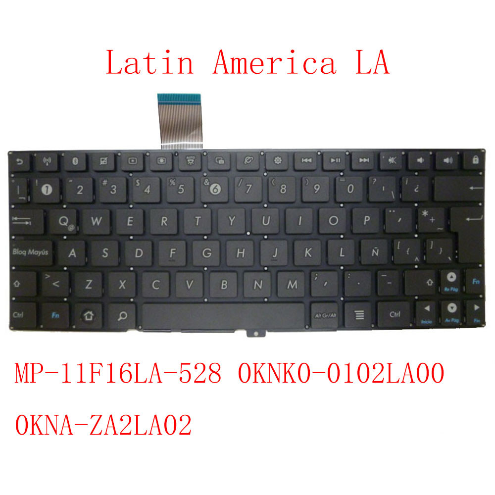 ITLAUS Laptop Keyboard For ASUS TF201 TF700KL TF700T Black Without Frame