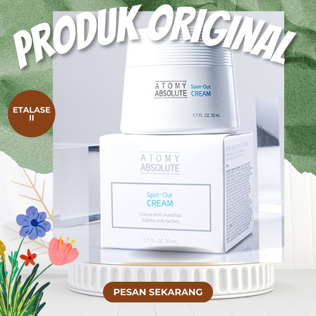 ATOMY ABSOLUTE SPOT-OUT CREAM | menghalangi munculnya garis-garis penuaan