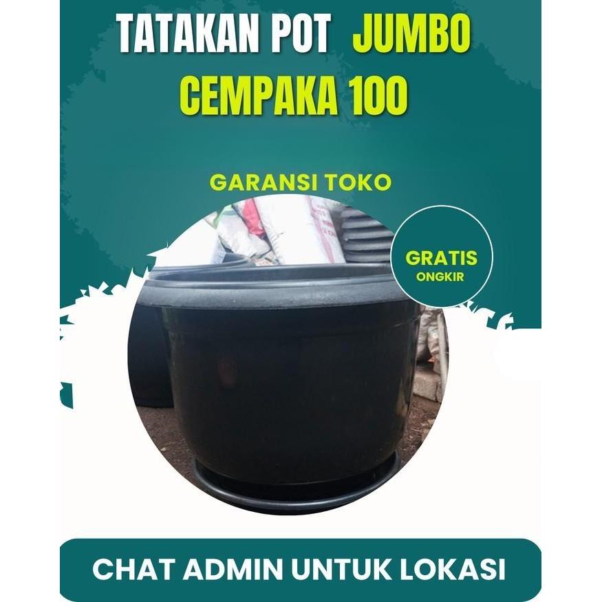 Tatakan Pot Jumbo 100/Alas Pot Gl 30"/Piring Pot Besar Jumbo