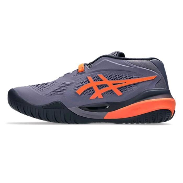 ASICS GEL-RESOLUTION X Mens Tennis/Padel Shoes Greyish Purple/ Nova Orange