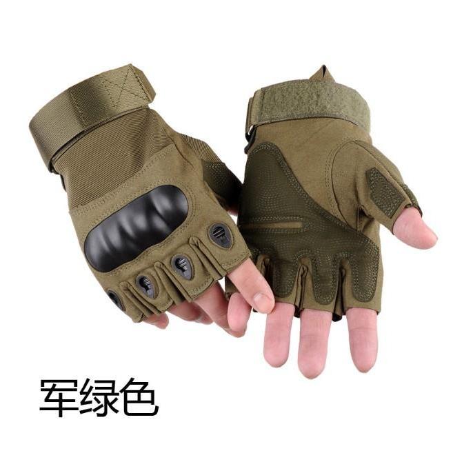Sarung Tangan Motor Tactical Half Jari Knuckle Outdoor