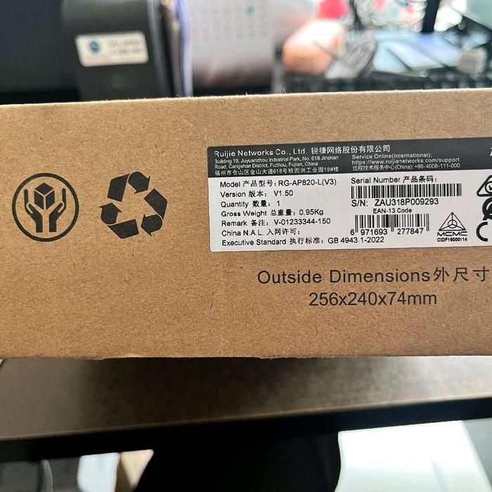 Terbaru Best Quality 100% Original Ruijie Rg-Ap820-L (V3) Indoor Access Point