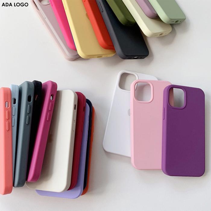 [Promo Cuci Gudang] Silicone Case Compatible for iPhone 11 12 13 14 15 Series