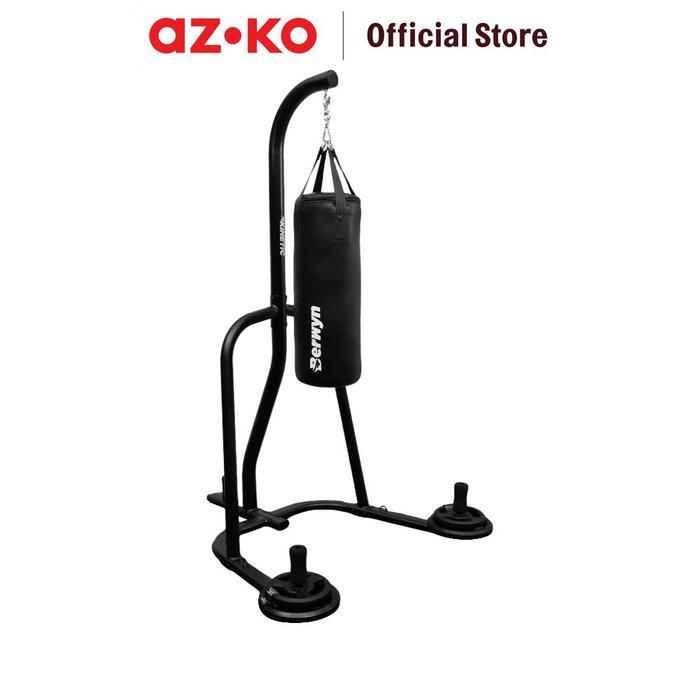 Terlaris Azko Berwyn Samsak Tinju - Hitam Punching Bag Perlengkapan Bela Diri Peralatan Boxing Dan