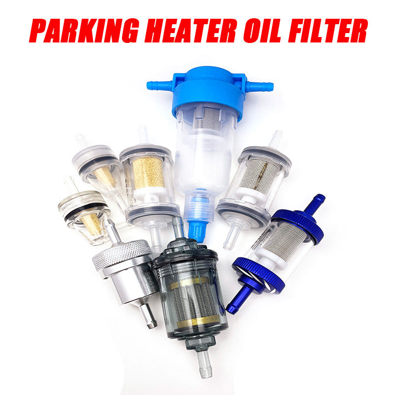8 Type Universal Air Diesel Filter Parking Heater Parts Replacement Fuel Oil Filter Fit Truck Bus