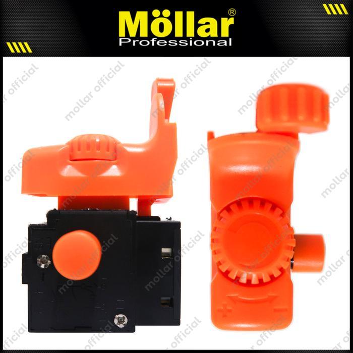 Krisbow Modern - Mollar Switch Ed430 Saklar Mesin Bor Tangan Listrik 10 Mm Bolak-Balik