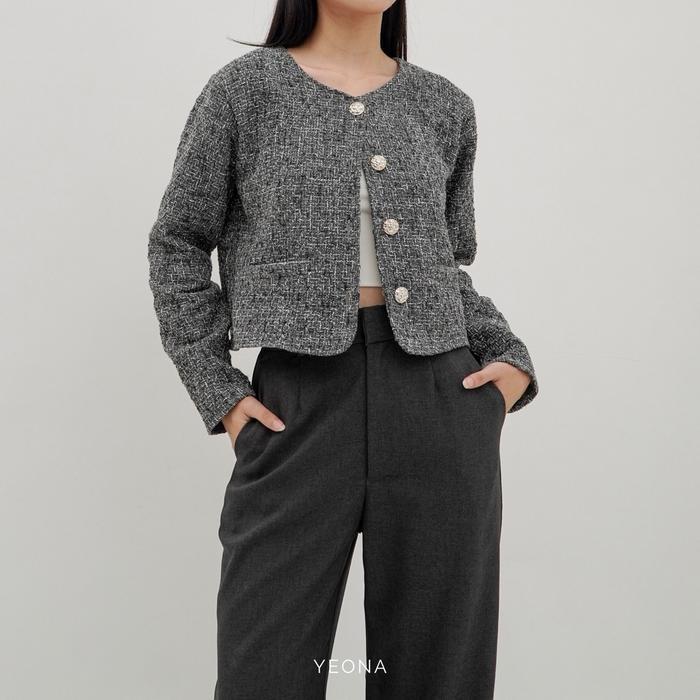 cnm YEONA - KANO TWEED BLAZER