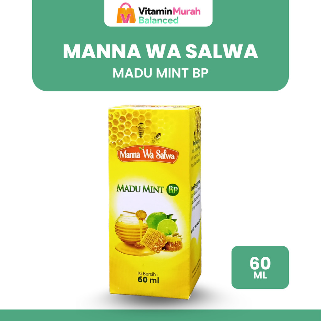 MANNA WA SALWA MADU MINT BP ISI 60 ML