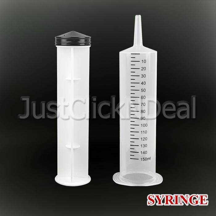 JTTOP" SUNTIKAN BESAR 100 150 ML SYRINGE SPUIT TAKARAN