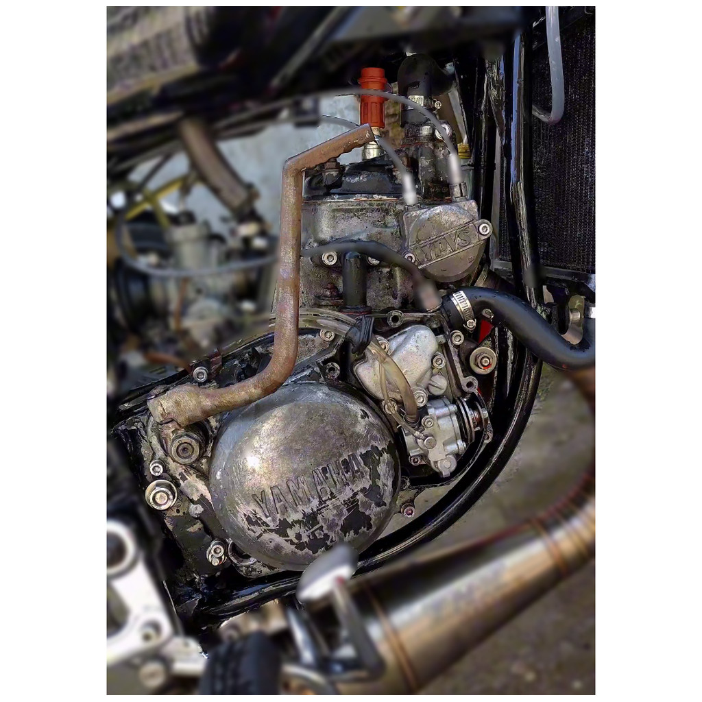 ENGINE YAMAHA RD 125 LC YPVS MESIN GLONDONG SET RD 125LC RD125LC YPVS SET FRAME RX KING RANGKA RXKIN