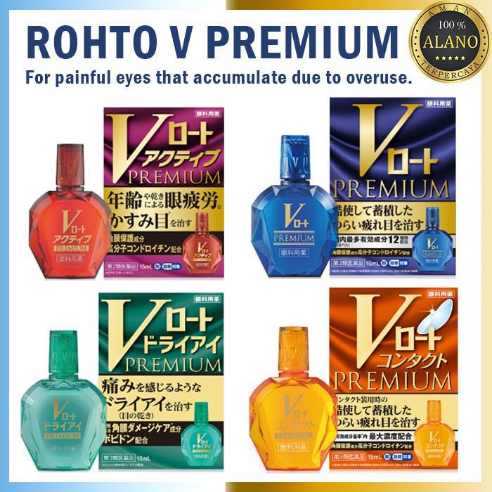 Rohto V Premium Series Eye Drop Original Japan