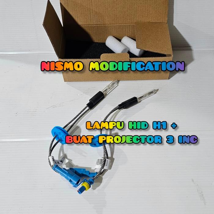 Lampu Hid Projector H1 + 6000K 8000K