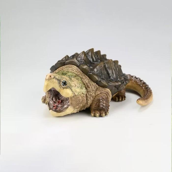 Animal Figure Resin Reptile Alligator Snapping Turtle Plus - Resin Animal Heavenly Body