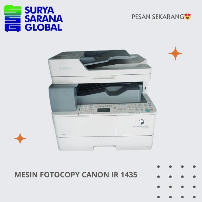 Mesin Fotocopy Canon Ir 1435 Ready Stock Siap Pakai