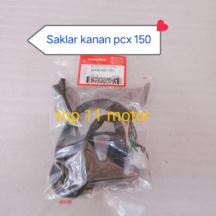 Ready Saklar kanan pcx 150 / Adv 150 / holder switch stater kanan pcx K97