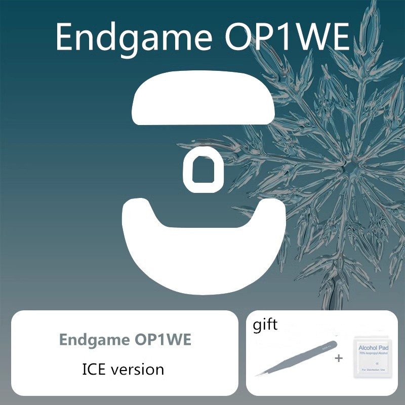 1 Set Ultraglide Mouse Skates For Endgame OP1WE OP1 8K OP1W 4K V1 V2 Control Speed Mouse Feet ICE