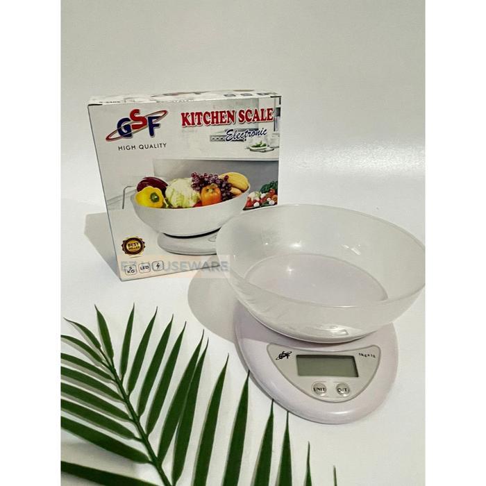 timbangan digital dapur mangkok / timbangan dapur plus mangkok