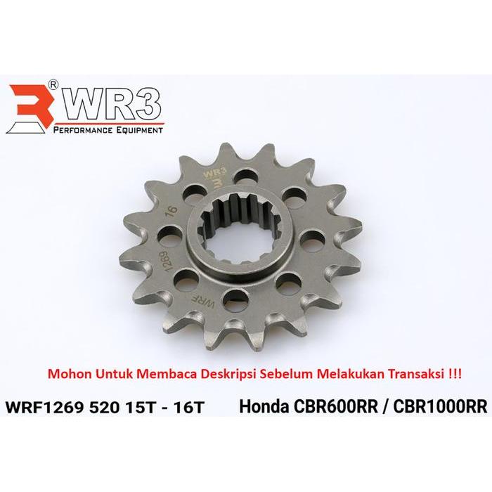 Gear Depan Wr3 Wrf 1269 520 Cbr 600Rr Cbr 1000Rr 428 Klx 150 Crf 150