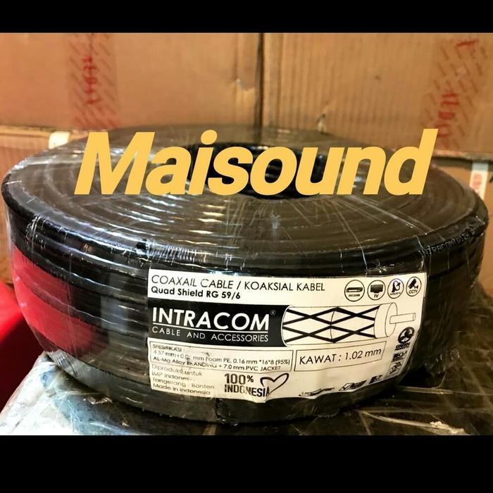 TERLARIS Kabel Antena Intracom Kabel R65G 6 100 meter kabel cctv tv SALE