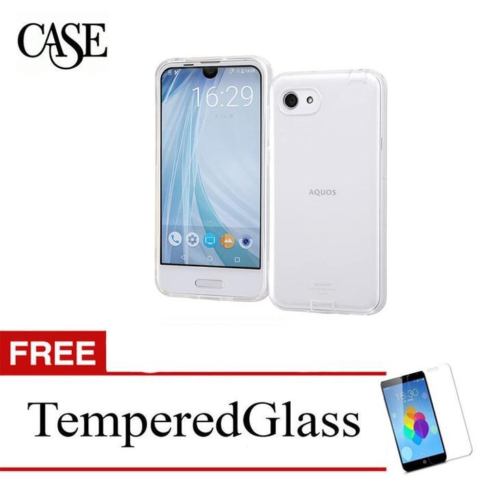 Termurah Clear Soft Case for Sharp Aquos R Compact 2017 - SHV41 - 4.9 inch Premium