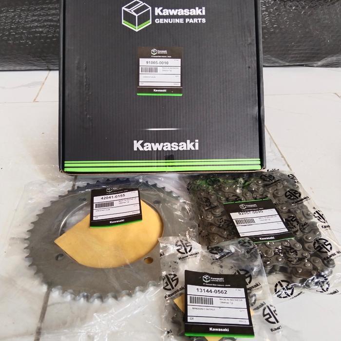 Menarik Gear Set Kawasaki Klx 150 Sl Bf Detrecker Ori Sunstar Terlaris