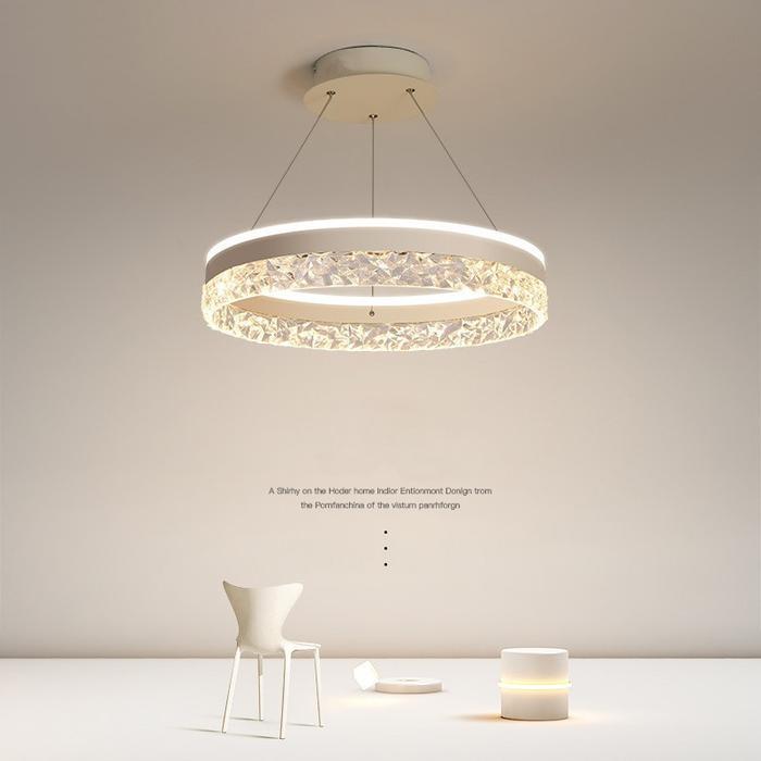 Lampu Gantung Tiga Warna untuk Ruang Tamu Lampu Gantung Kamar Tidur Dapur Aesthetic Dekorasi