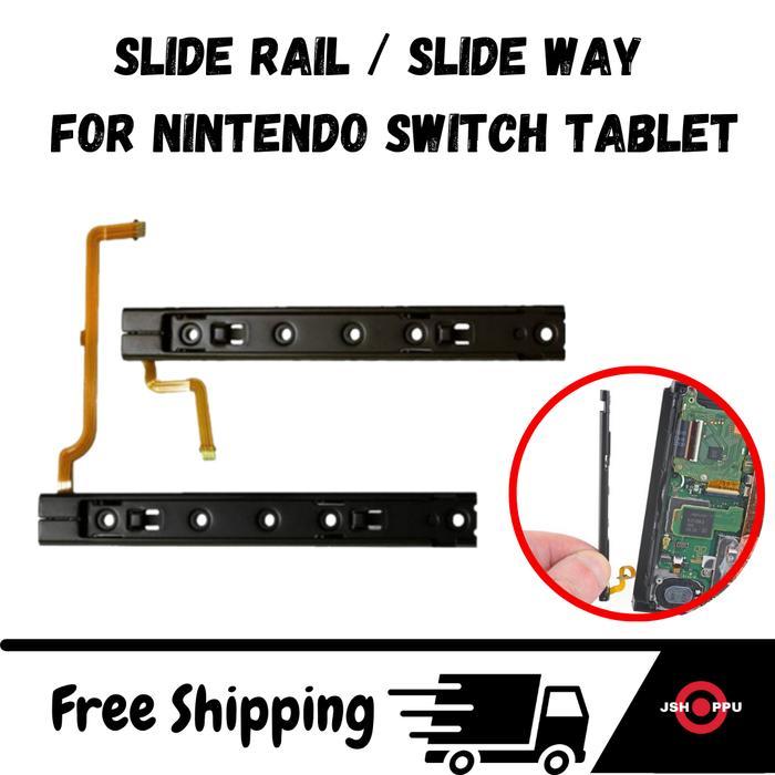 Slider kanan Kiri Tablet Nintendo Switch V1/V2 Rail Slide Tablet