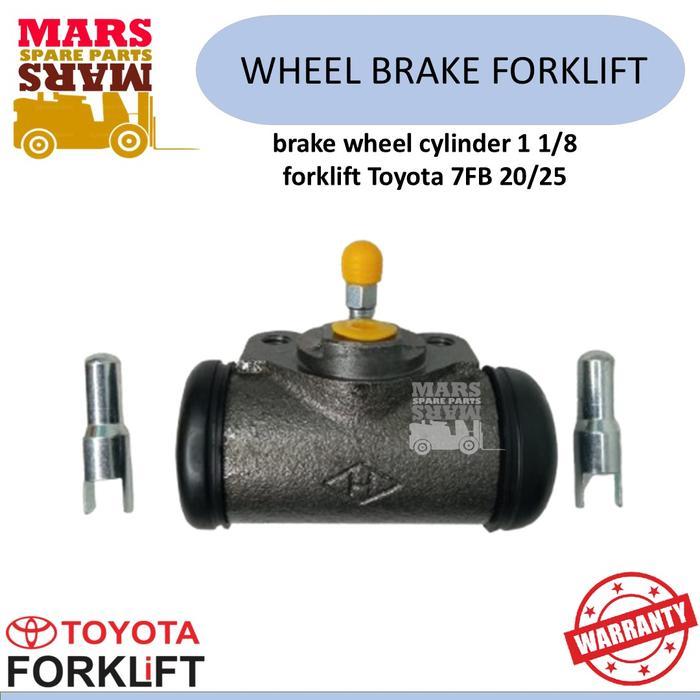 wheel brake cylinder 1 1/8 for forklift Toyota 7 FB 20/25 brake wheel forklift