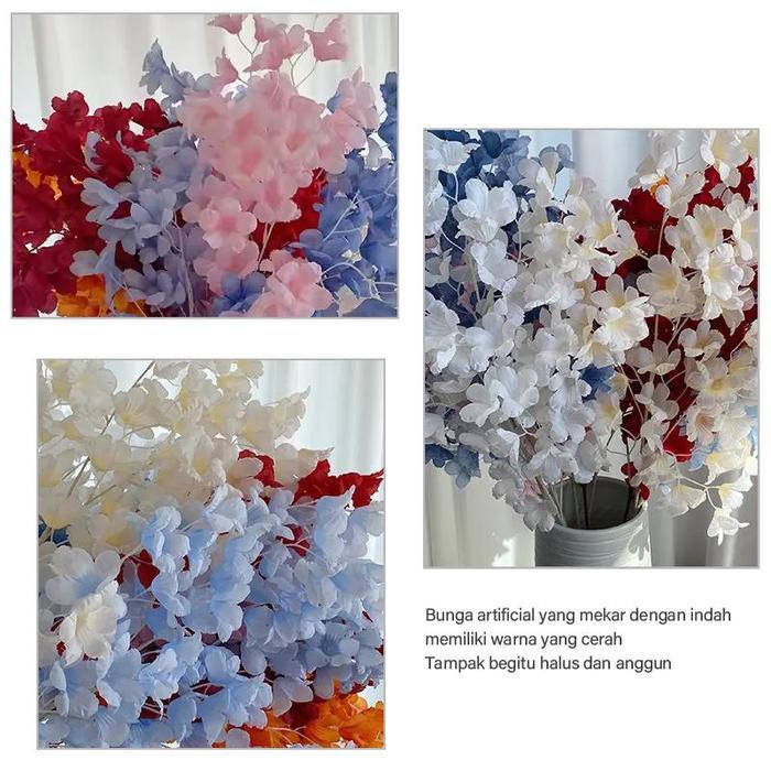 GM Bear Bunga Edelweis Artificial P0590 - Bunga Edelweis Imitasi Artificial Flowers