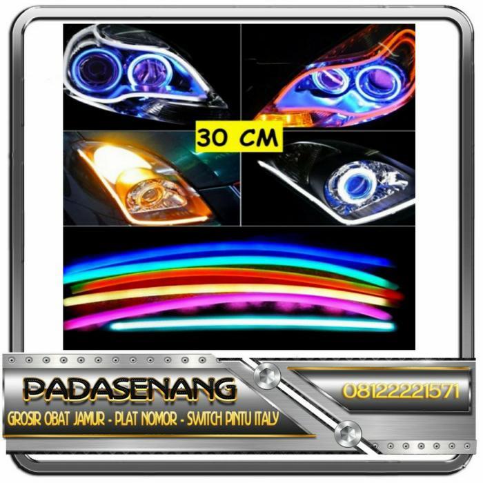 "New" Lampu LED Alis Neon 30cm/LED Alis Neon Flexible/LED Alis Mobil Motor+.