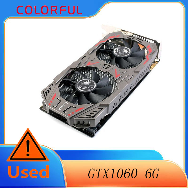 Colorful NVIDIA GeForce GTX 1060 6GB GDDR5 PCIe Graphic Card