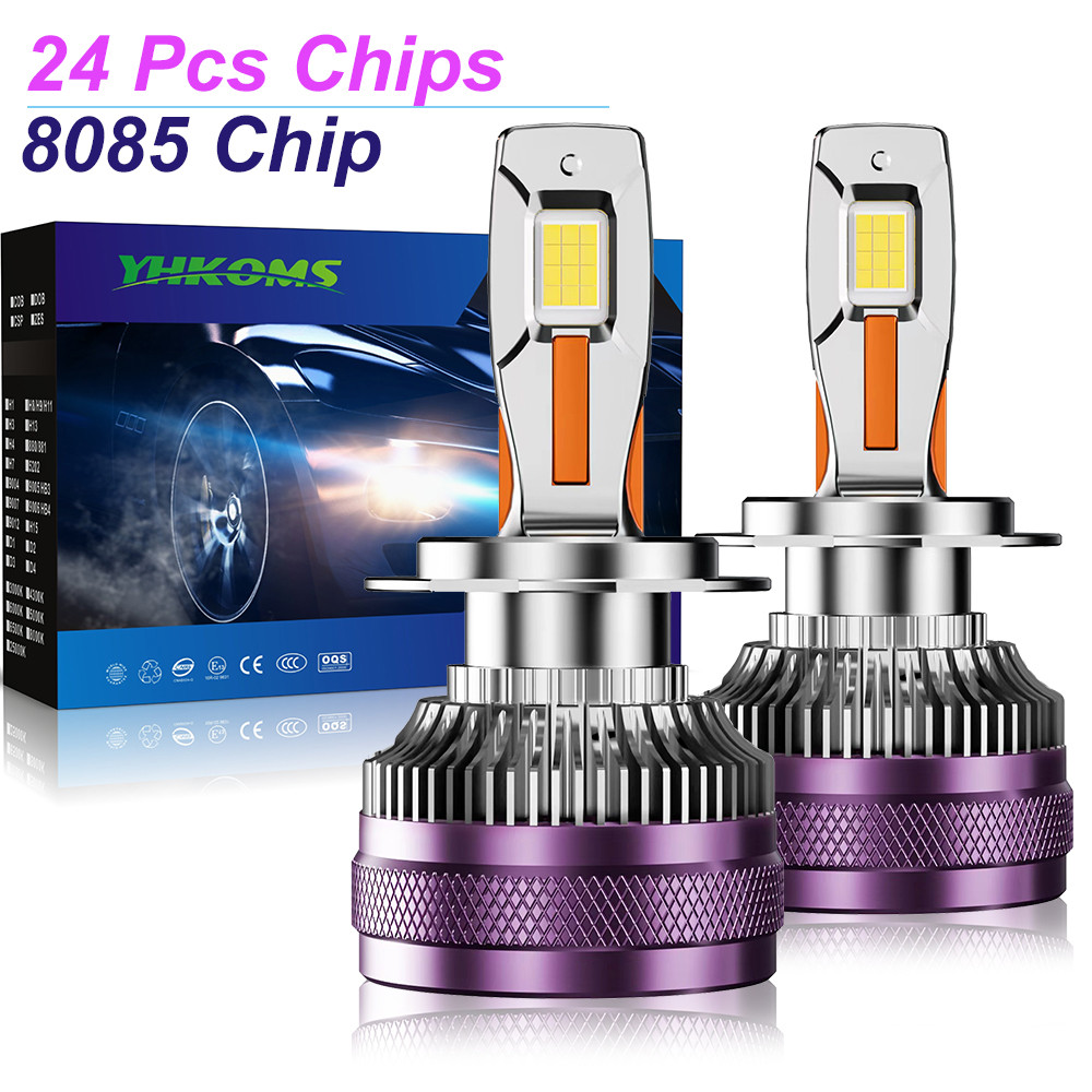 YHKOMS Canbus H1 H7 H4 H11 9005 9006 LED Bulb Led Headlight CSP 8085 High Power 300W 30000LM 3