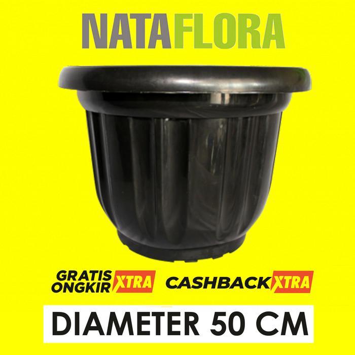 POT TANAMAN BESAR 50 CM JUMBO TEBAL DAN KUAT