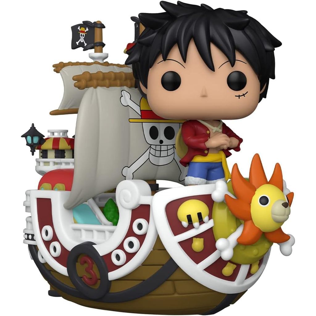 FUNKO POP FIGURE One Piece Luffy with Thousand Sunny One Piece Winter Convention