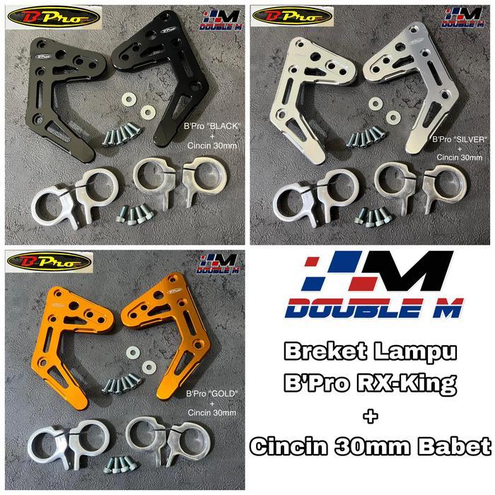 Bracket Breket Lampu Rx King Kupingan Lampu Rx King Cnc Bpro