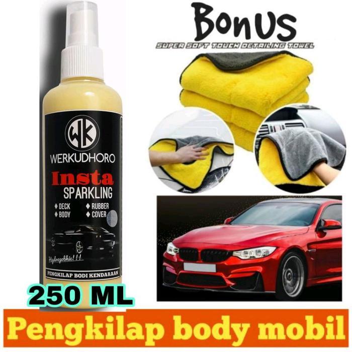 "New" INSTA SPARKLING / Pengkilap Body Motor & Mobil / Pengkilap Body Motor Kinclong Permanen Car