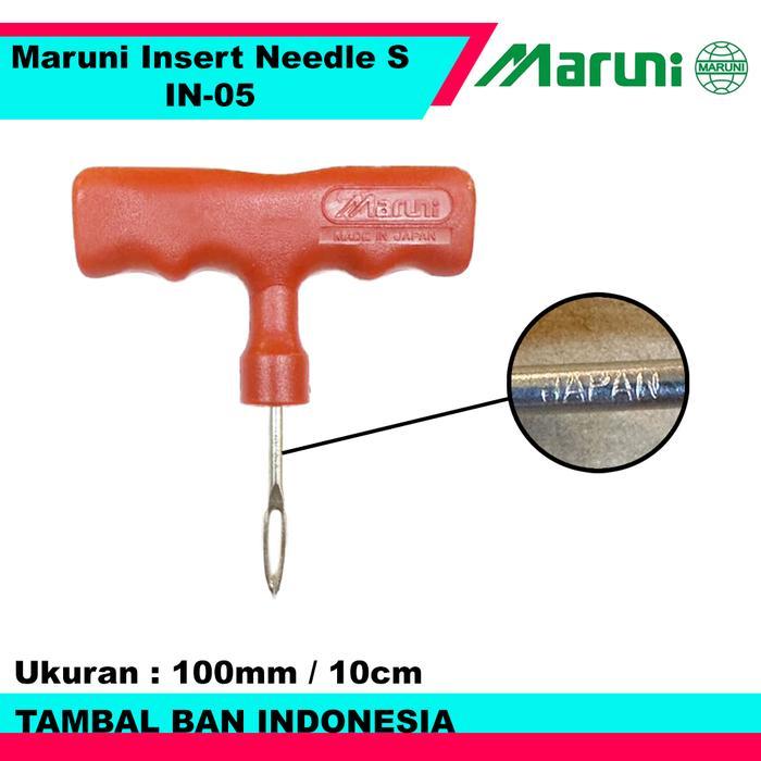 Alat Tambal Ban Tubeless Jarum Karet Tambal Ban Maruni Insert Needle S - Gagang Jarum Tambal Ban