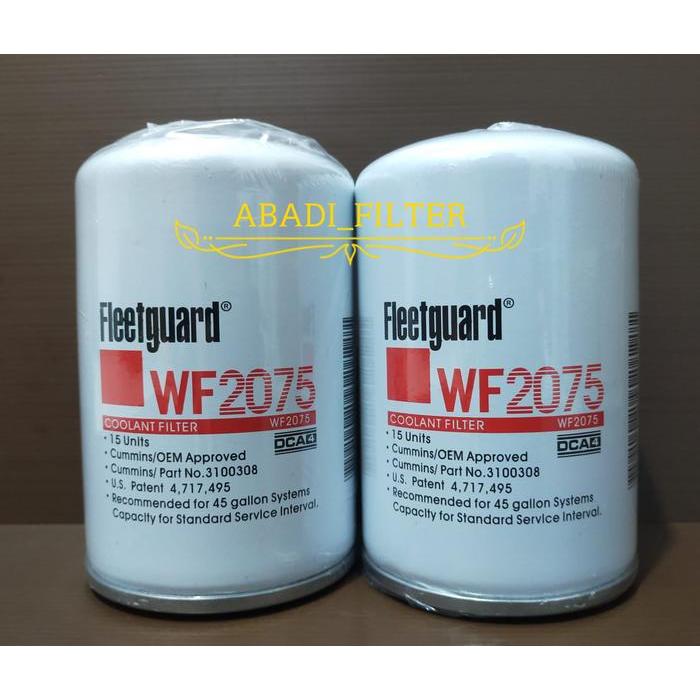 Coolant Filter Fleetguard Wf2075 / Wf 2075