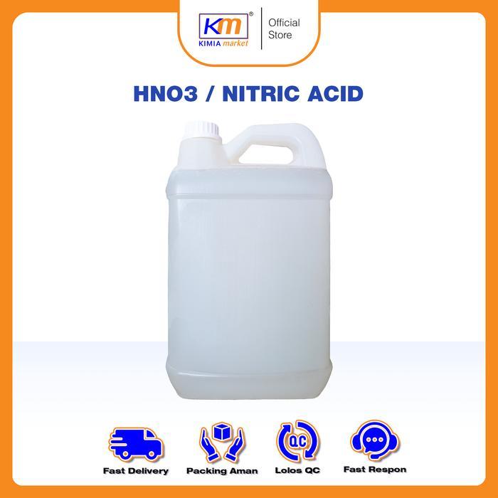 Ready Nictric Acid / HNO3 / Asam Nitrat HNO3 5 Liter