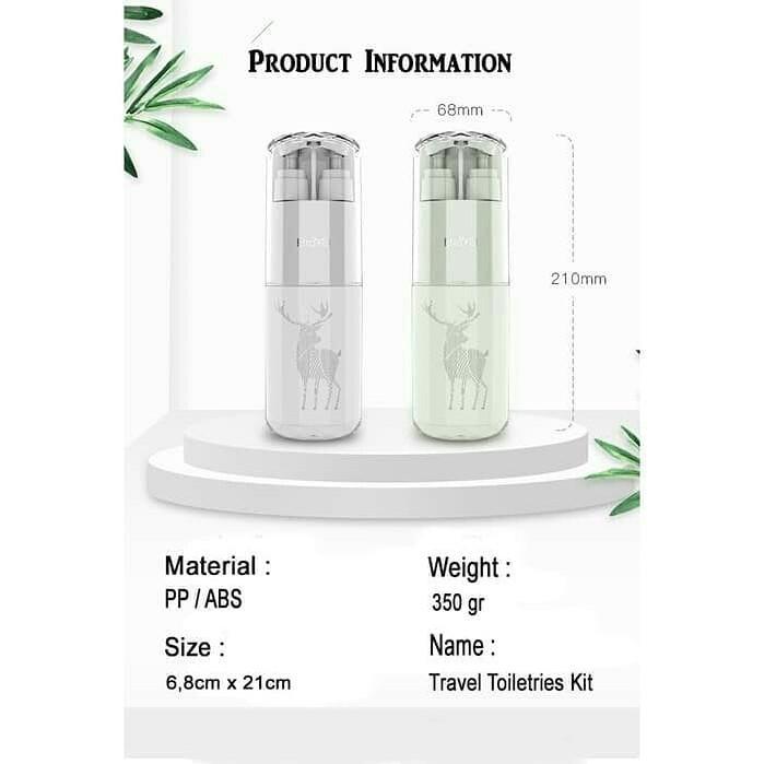 Botol sabun cair untuk travel / tempat sikat gigi odol untuk travel