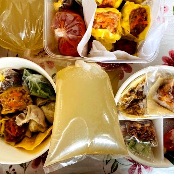 Bakwan Babi Campur Lengkap