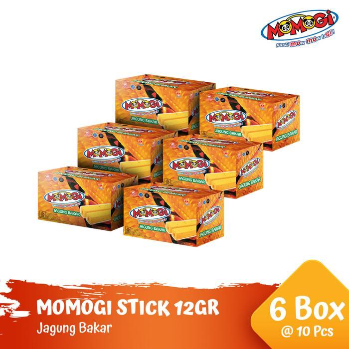 Momogi Stick Jagung Bakar 12 gr [6 Box]